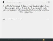 Tablet Screenshot of minsk.es
